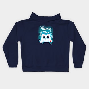 Pawsitive vibes Kids Hoodie